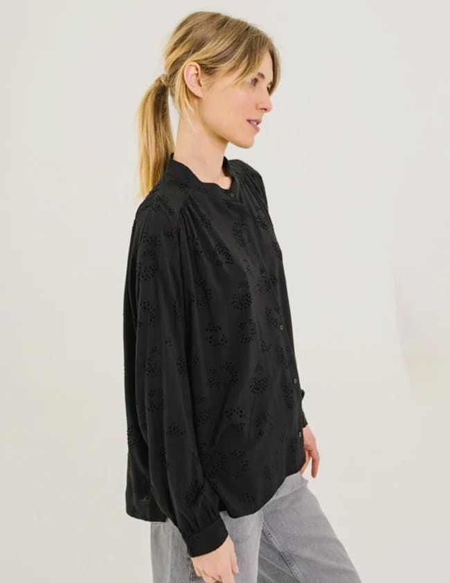 Sacrécoeur ella blouse - black back