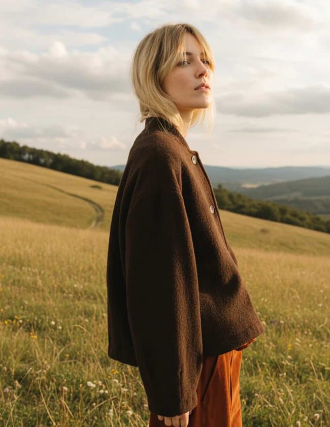 Sacrécoeur jay jacket - brownie back