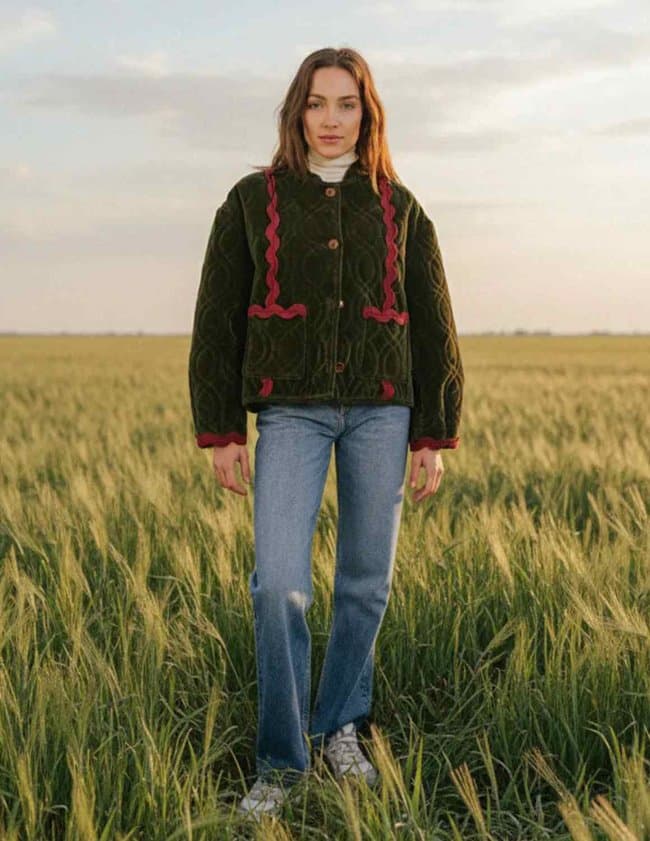 Sacrécoeur jay jacket - zephyr back