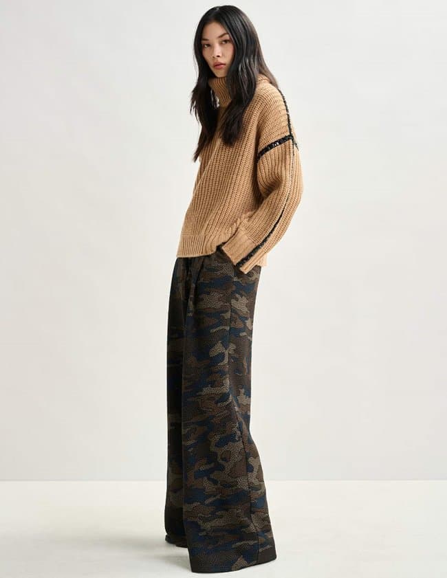 Essentiel Antwerp indsay jumper - tan detail