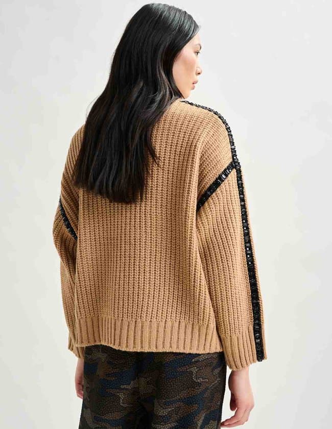 Essentiel Antwerp indsay jumper - tan model