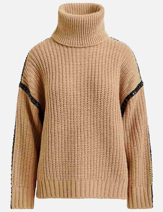 Essentiel Antwerp indsay jumper - tan side