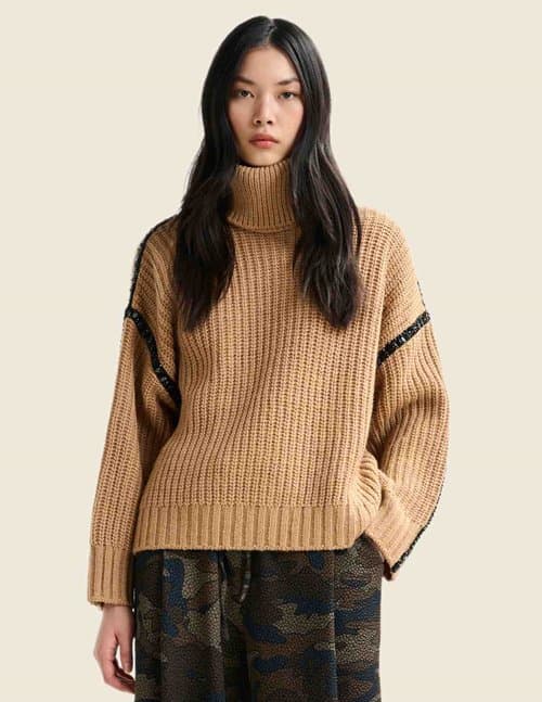 Essentiel Antwerp indsay jumper - tan