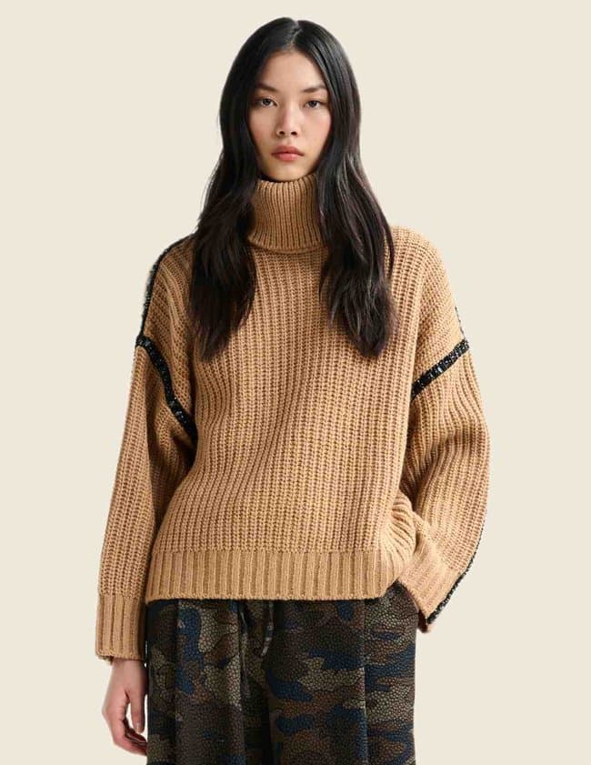 Essentiel Antwerp indsay jumper - tan