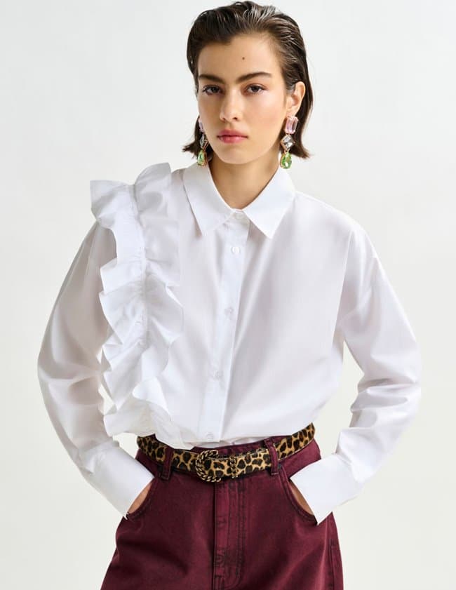 Essentiel Antwerp ipony belt - leopard print back