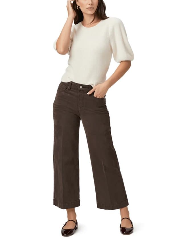 Paige Jeans anessa jeans - chocolate back