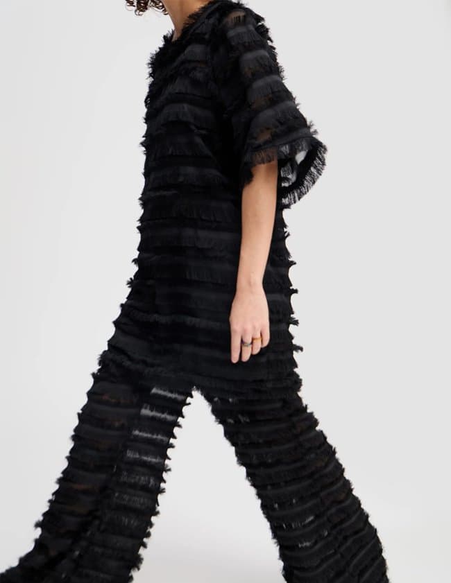 Munthe lipona top - black side