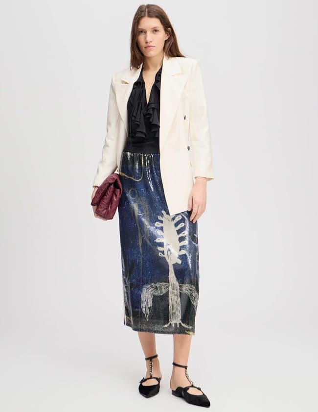 Munthe lebane skirt - navy