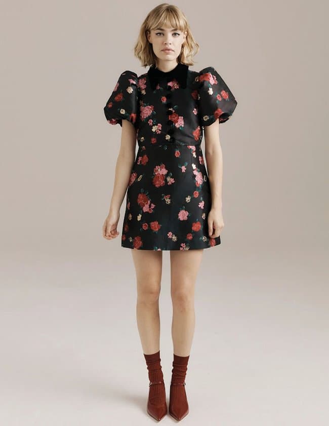 Queens of Archive rosie dress - black