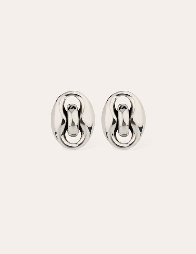 Gas Bijoux cophea stud earrings - silver