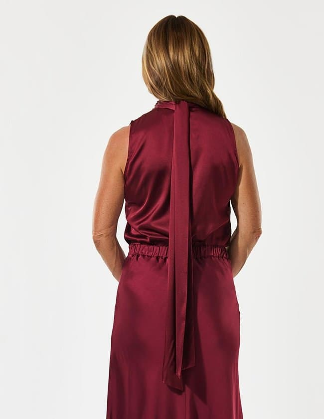 Dea Kudibal luciadea top - burgundy detail