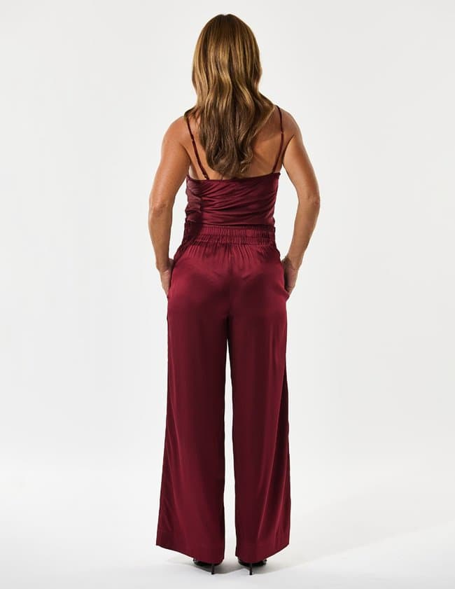 Dea Kudibal margodea trousers - burgundy model