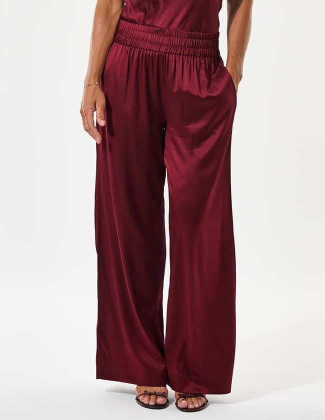 Dea Kudibal margodea trousers - burgundy side