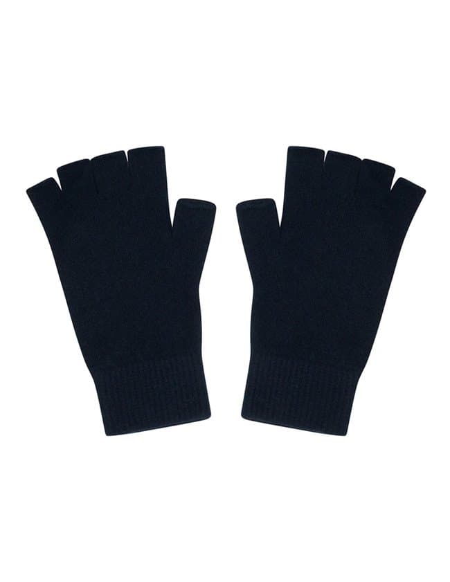 Jumper 1234 fingerless gloves - navy