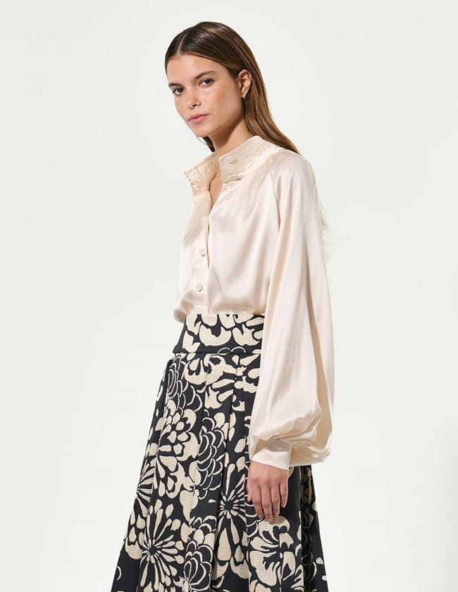 Dea Kudibal nicoladea blouse - porcelain side