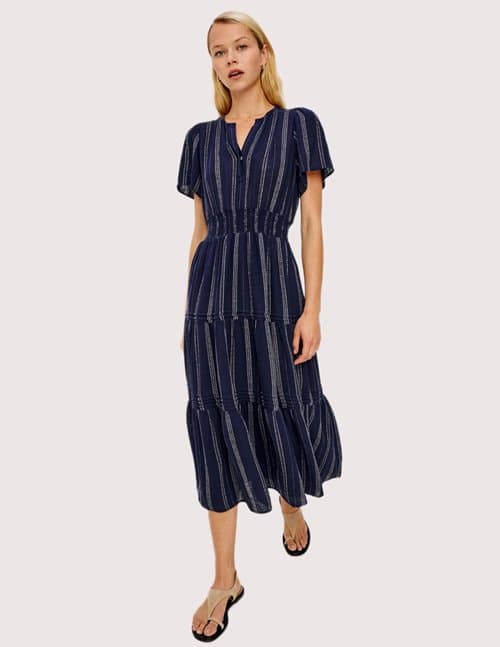 Rails cannes dress - marina stripe