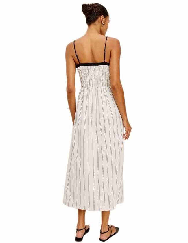 Rails primrose dress - palma stripe model