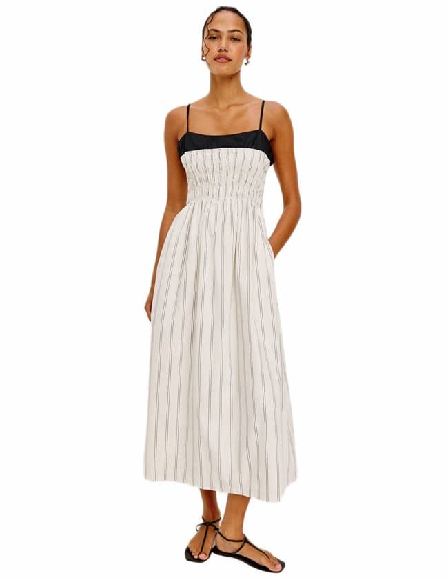 Rails primrose dress - palma stripe back
