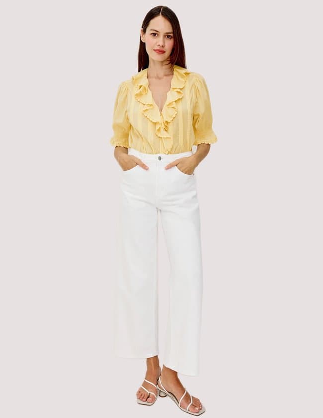Rails bloom top - sunshine side