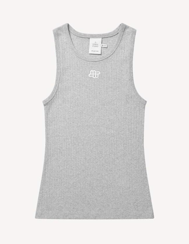 Munthe tezza vest - grey back
