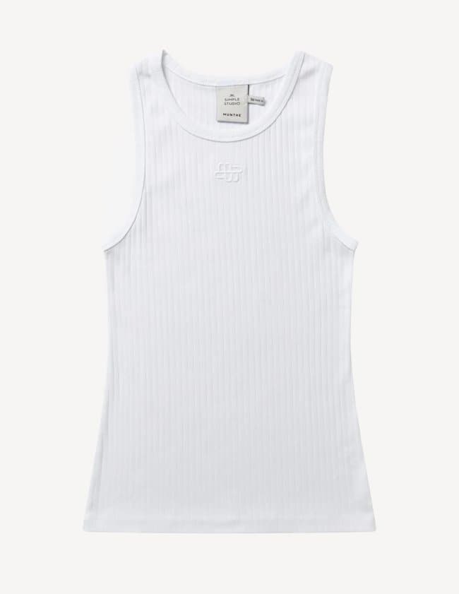 Munthe tezza vest - white back