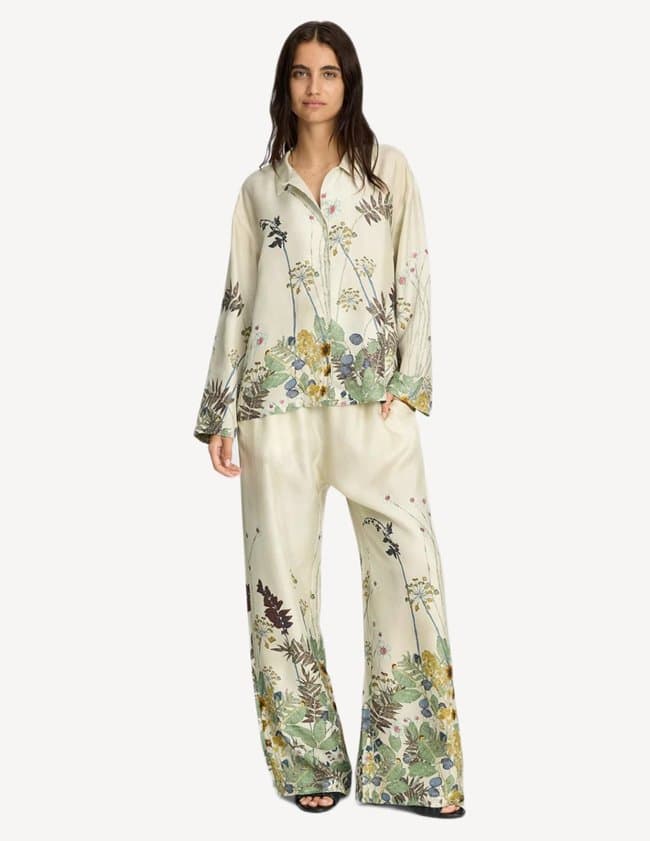 Munthe faiza blouse - cream side
