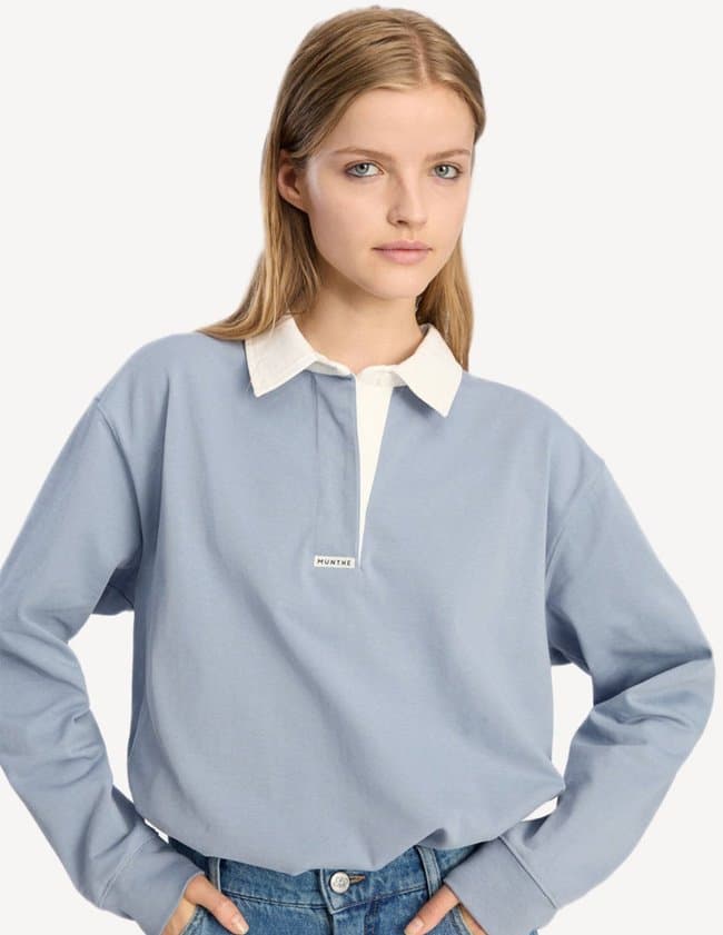 Munthe becent shirt - blue side