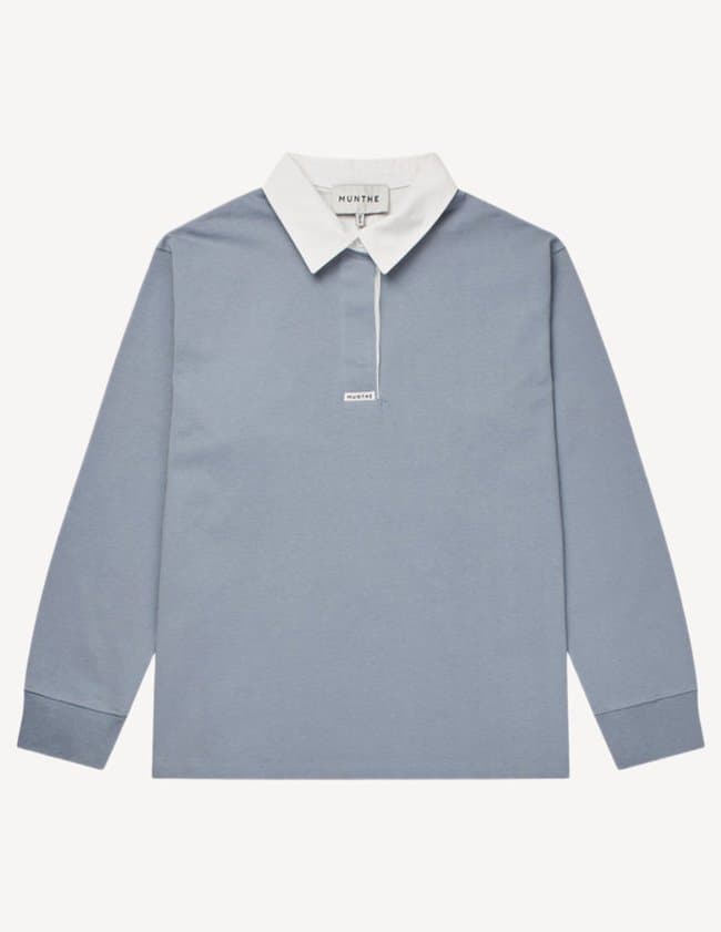 Munthe becent shirt - blue back