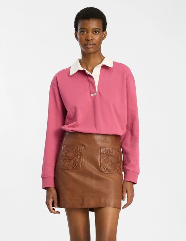Munthe becent shirt - berry side