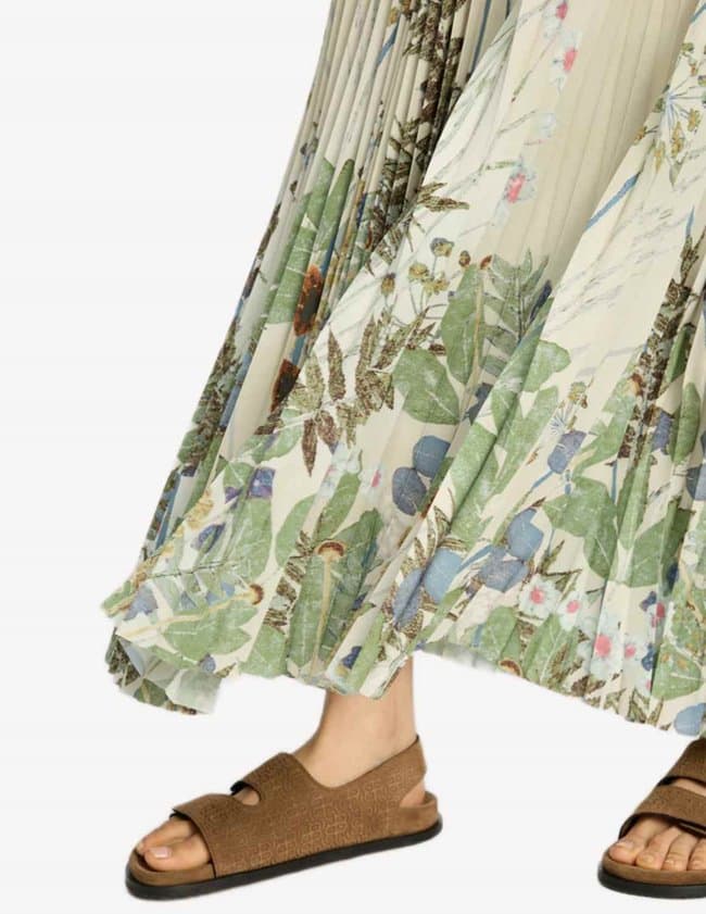 Munthe taulla skirt - cream detail