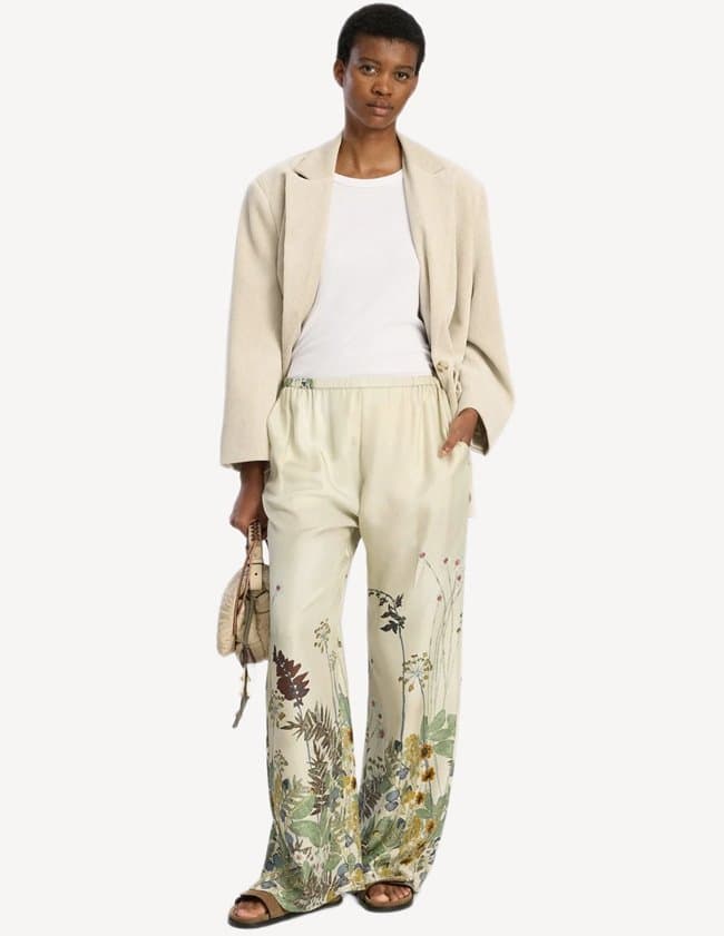 Munthe fabert trousers - cream