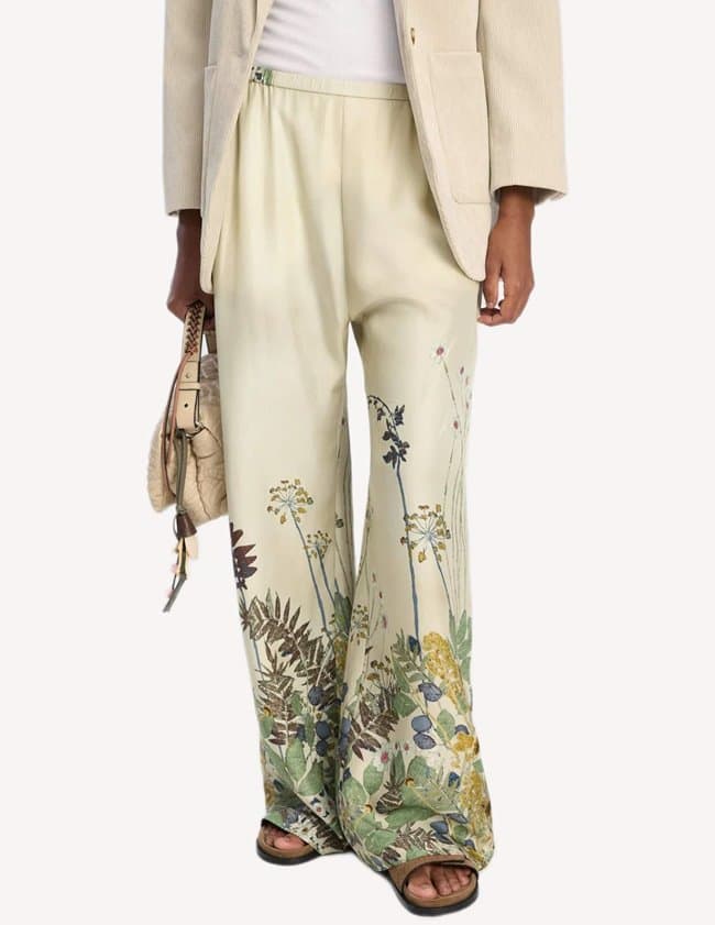 Munthe fabert trousers - cream side