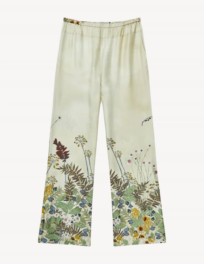 Munthe fabert trousers - cream back