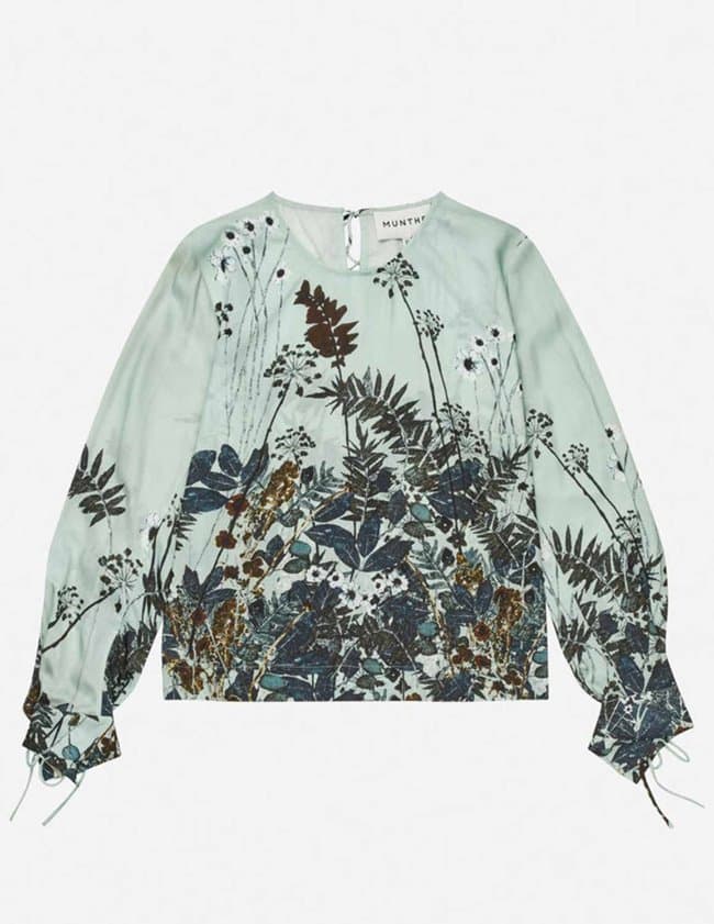 Munthe basilia top - mint back