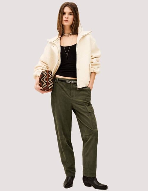 ba&sh sita trousers - kaki