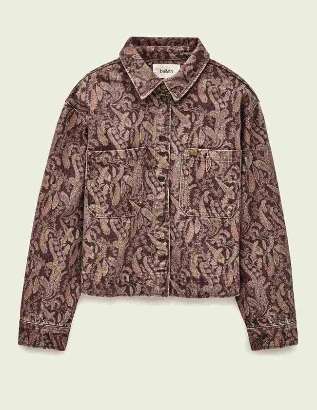 ba&sh tullia jacket - prune back