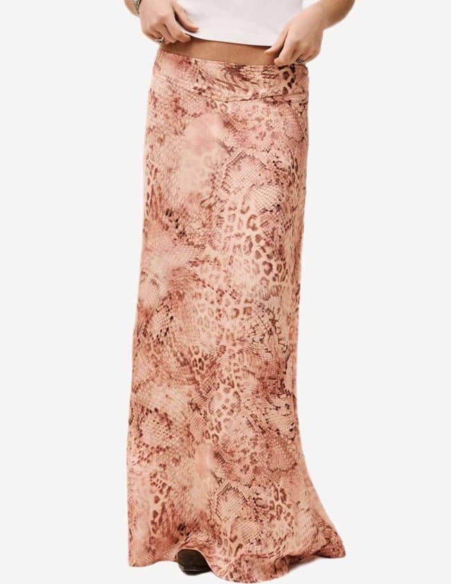 ba&sh ciria skirt - rose detail