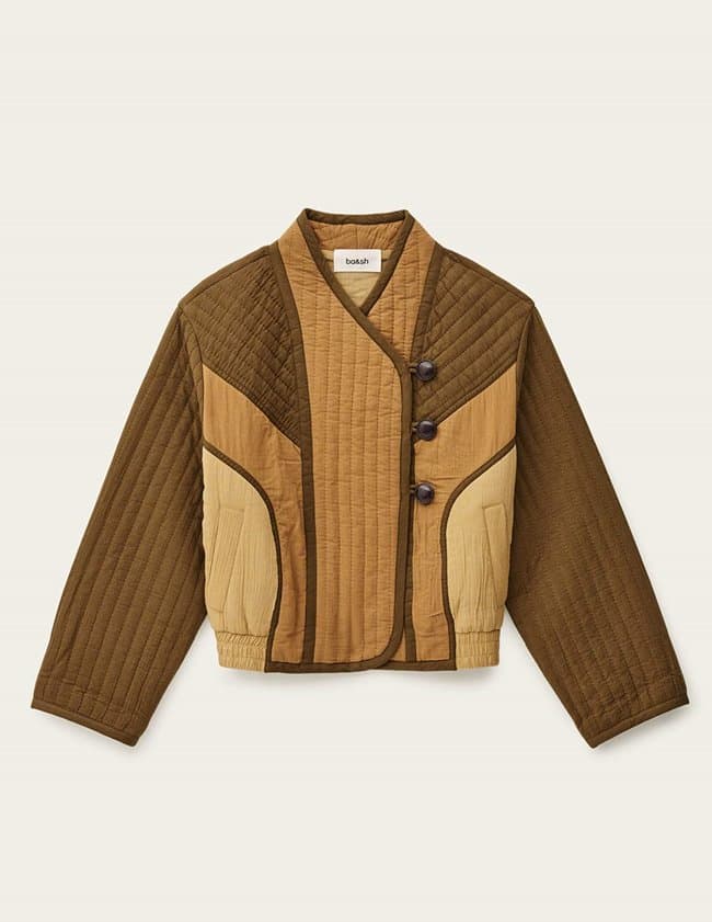 ba&sh cisca jacket - camel back