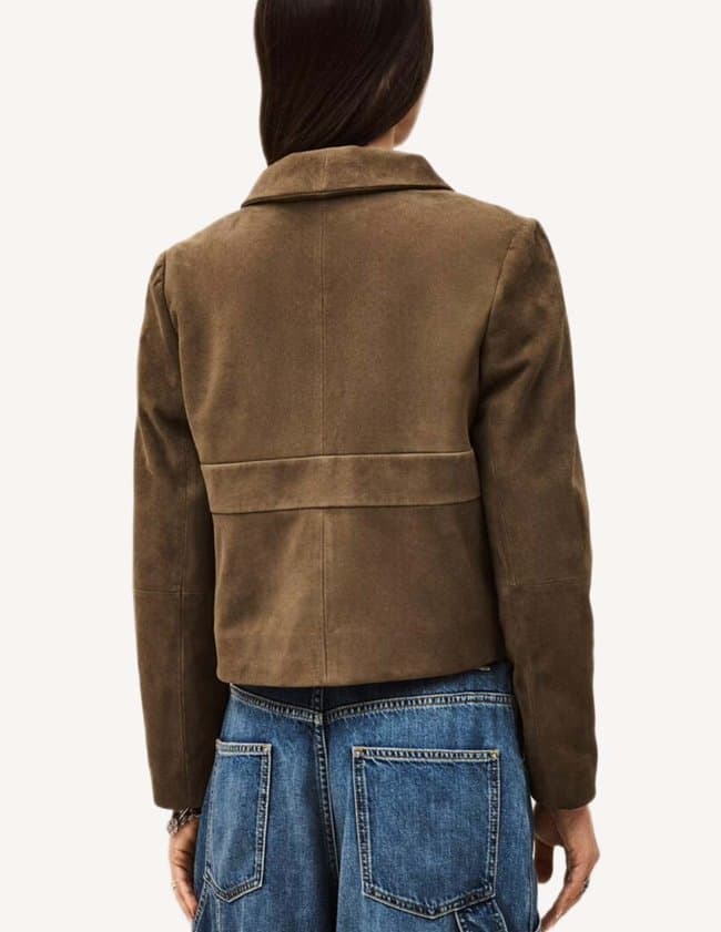ba&sh morfeo jacket - olive model