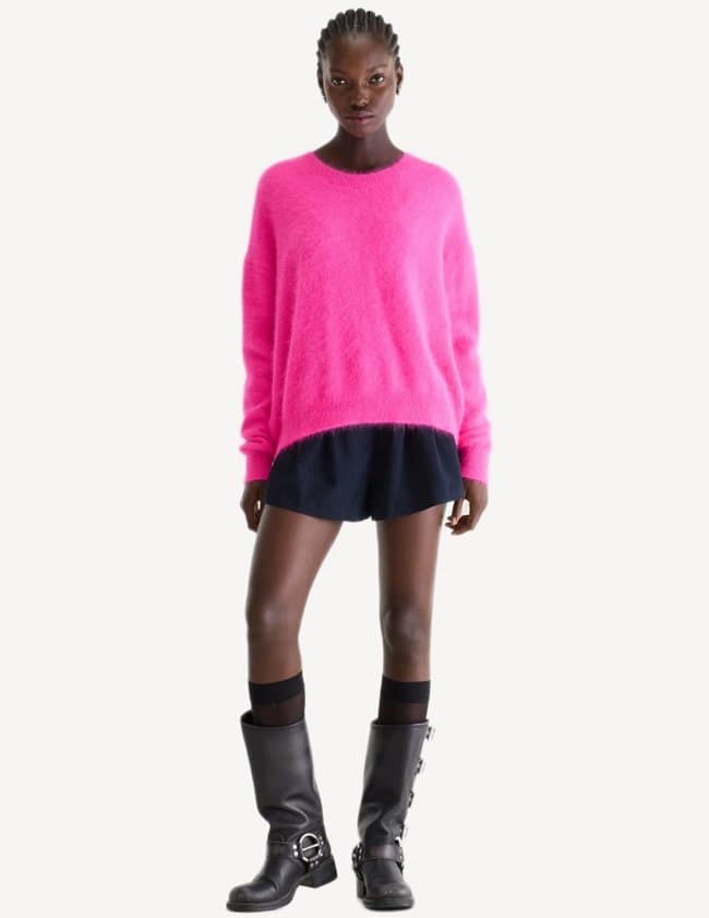 Bellerose datus jumper - pink side