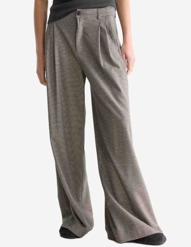 Bellerose volkert trousers - check detail