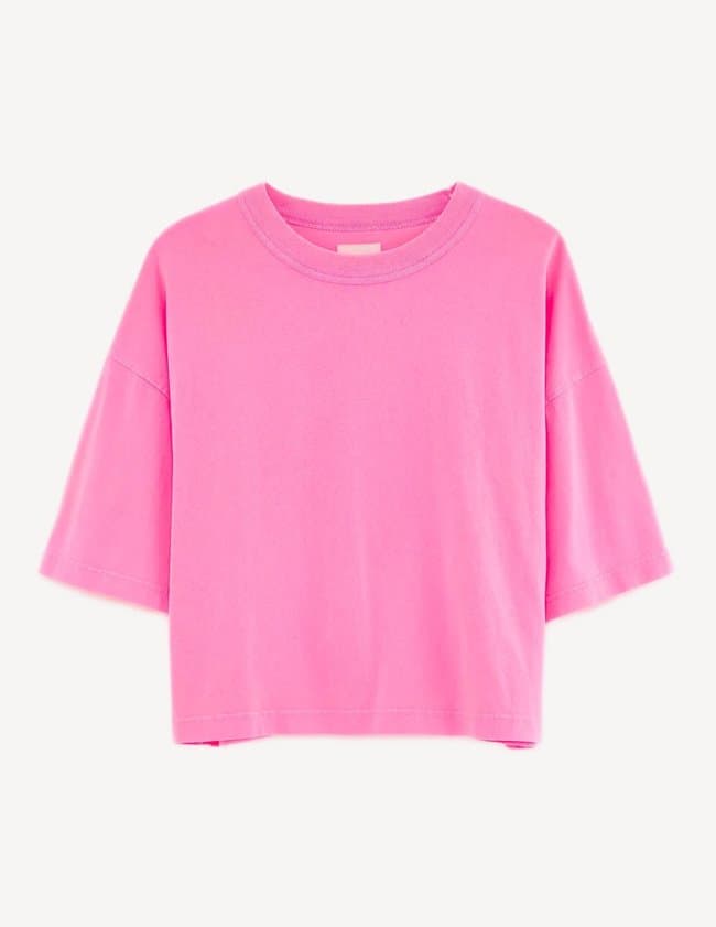 Bellerose voss tee - pink back