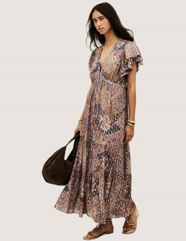 ba&sh pareta dress - rose model