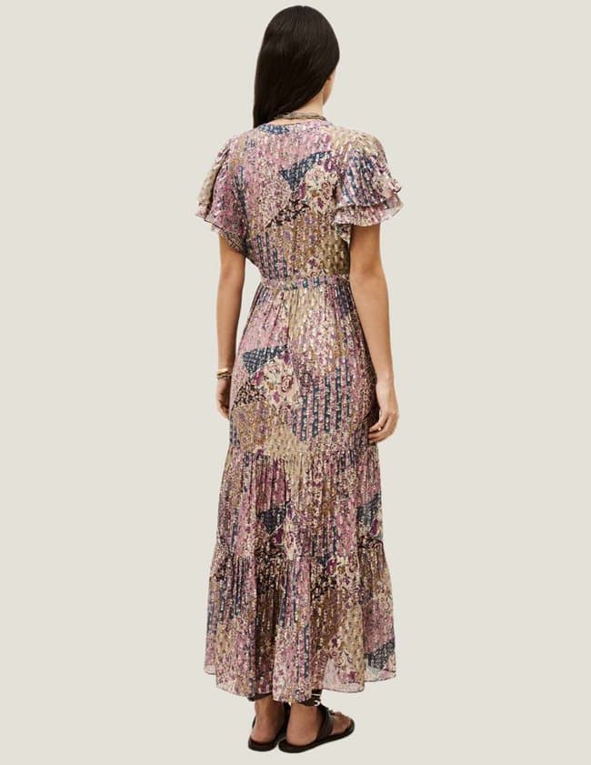 ba&sh pareta dress - rose detail