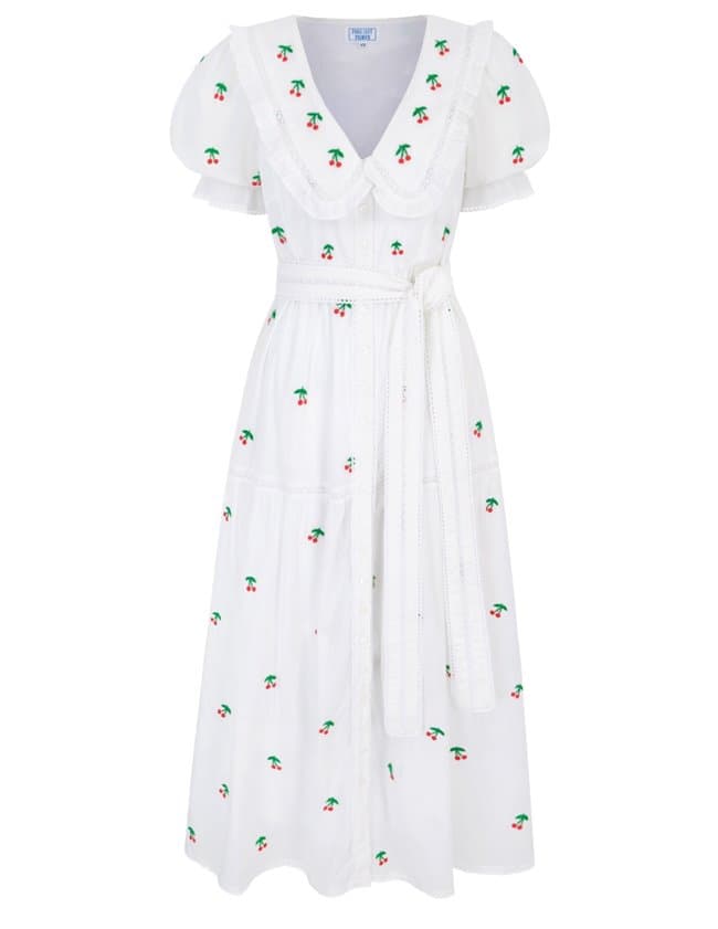 Pink City Prints francis dress - cherry back