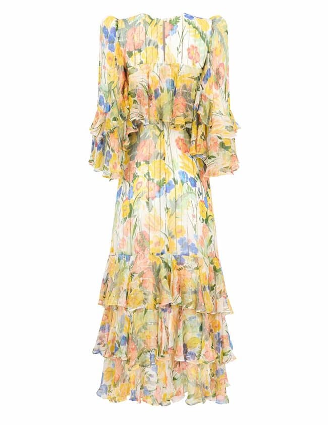 Queens of Archive eleanor dress - garden model