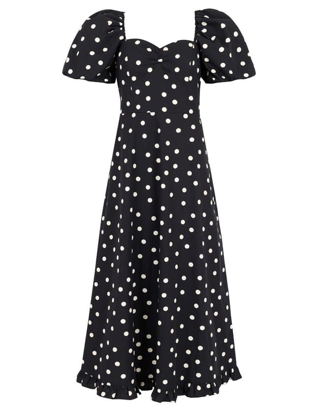 Queens of Archive atlanta dress - black model