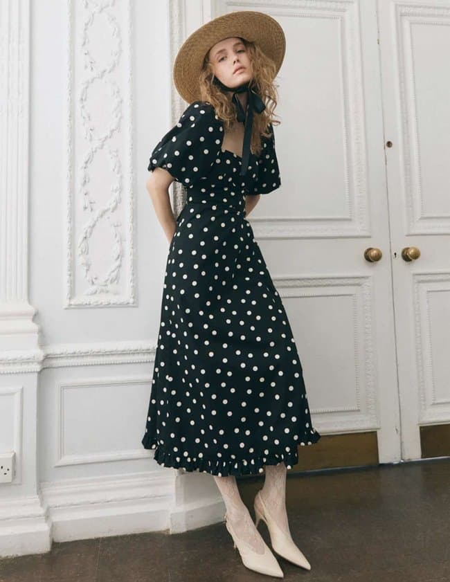 Queens of Archive atlanta dress - black