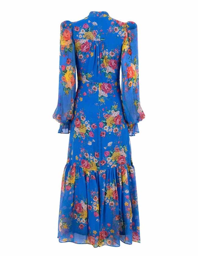 Queens of Archive marnie dress - cobalt model