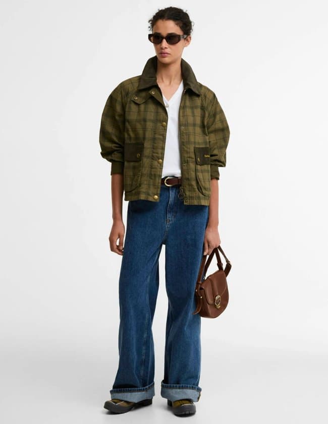 Barbour cropped beadnell jacket - check back